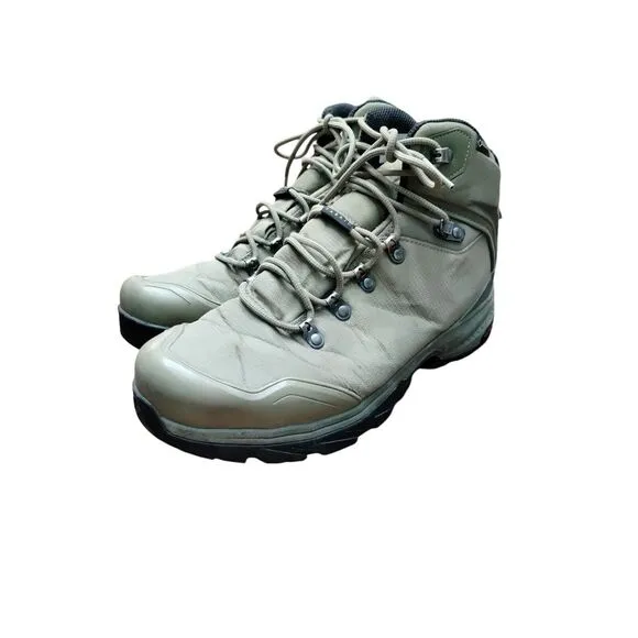 Salomon Boots Mens 9‎ Green Outback 500 GTX Gore Tex Hiking Cordura Gorpcore