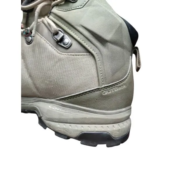 Salomon Boots Mens 9‎ Green Outback 500 GTX Gore Tex Hiking Cordura Gorpcore