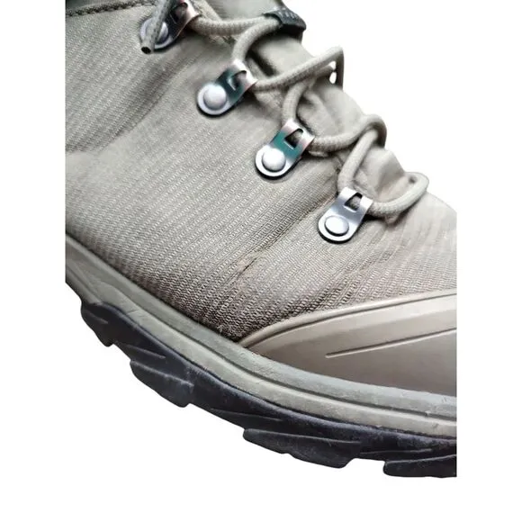 Salomon Boots Mens 9‎ Green Outback 500 GTX Gore Tex Hiking Cordura Gorpcore
