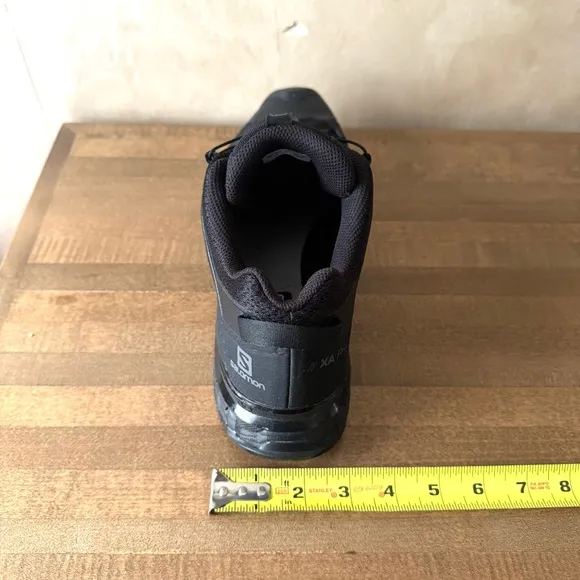 Salomon Men's Black Trail Running Shoes Size 10.5