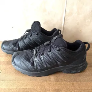 Salomon Men's Black Trail Running Shoes Size 10.5