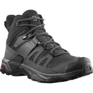 Salomon X Ultra 4 Mid GTX Boots Mens Size 12 Gore-Tex Waterproof Grey/Black