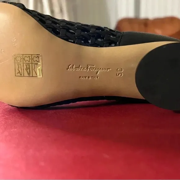 Salvatore Ferragamo Tarsina Boots, Size 5, New in Box