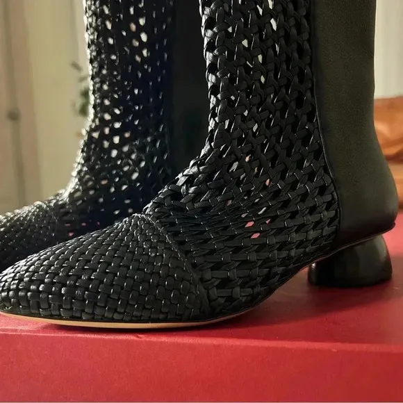 Salvatore Ferragamo Tarsina Boots, Size 5, New in Box