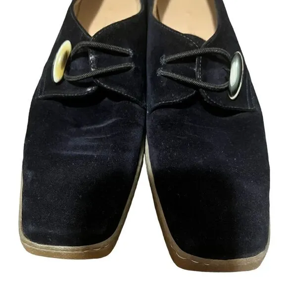 𝅺Salvatore Ferragamo Sport Blue Suede Shoes Loafers. Size 7. Authentic