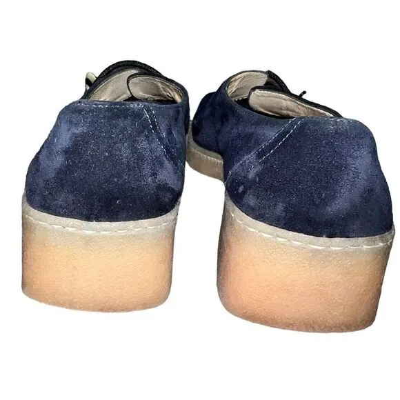 𝅺Salvatore Ferragamo Sport Blue Suede Shoes Loafers. Size 7. Authentic
