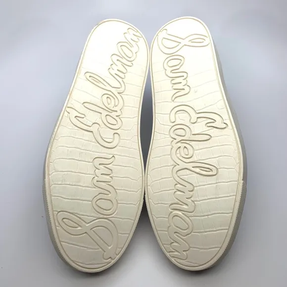 SAM EDELMAN EVELINA DENIM SNEAKERS SHOES