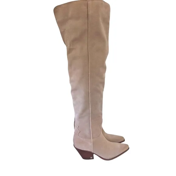 Sam Edelman Women's Julee Over-The-Knee Cow Boy High Boots... Size 8.5