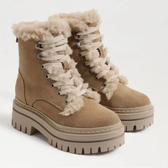 Sam Edelman Women's Kyler 2 Lace Up Cold Weather Boots Size 6