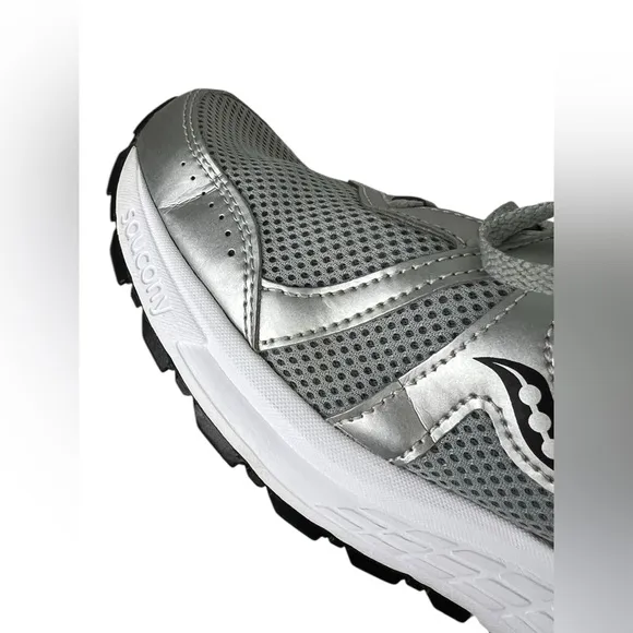 Saucony Cohesion 11 S20420-5 Mens Size 12.5 Gray Silver Running Shoes Sneakers