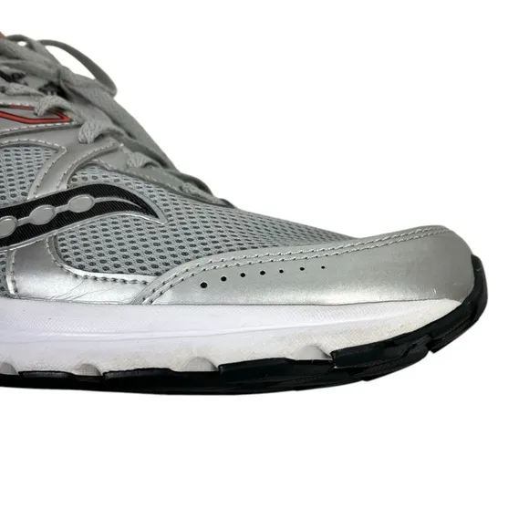 Saucony Cohesion 11 S20420-5 Mens Size 12.5 Gray Silver Running Shoes Sneakers