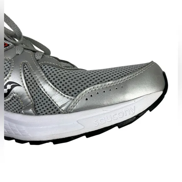 Saucony Cohesion 11 S20420-5 Mens Size 12.5 Gray Silver Running Shoes Sneakers