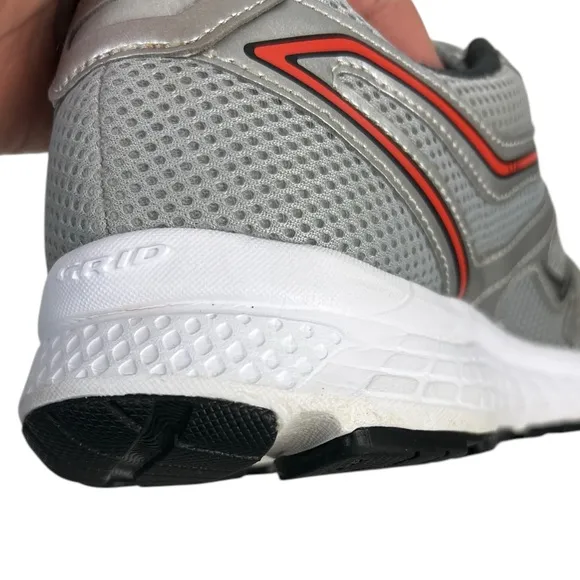 Saucony Cohesion 11 S20420-5 Mens Size 12.5 Gray Silver Running Shoes Sneakers
