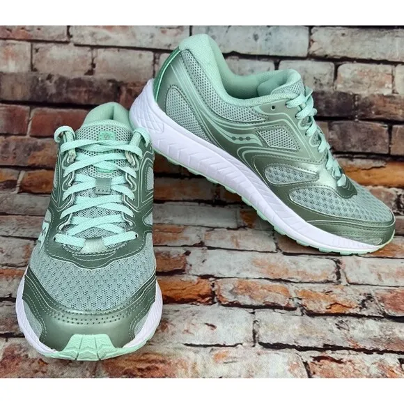 Saucony Cohesion 12 Womens Versafoam Running Shoes Size 9 S10471-11 Mint Green