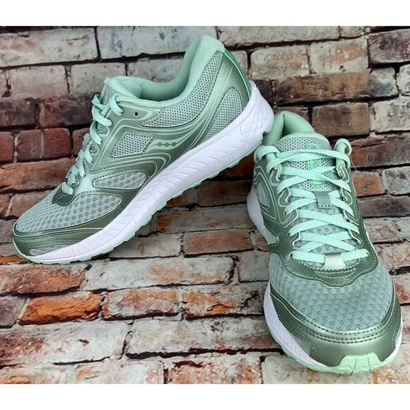 Saucony Cohesion 12 Womens Versafoam Running Shoes Size 9 S10471-11 Mint Green