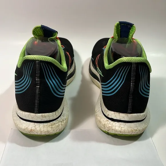 Saucony Endorphin Pro Running Shoes Black Orange Green Blue Sneakers Size 13