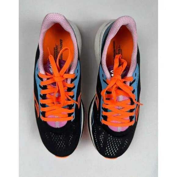 Saucony Endorphin Pro Women's Size 6.5 Running Shoes Future Black Sunset