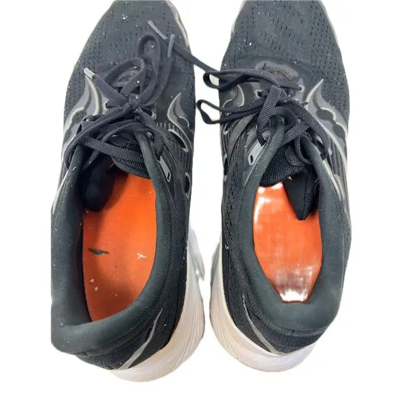 Saucony Guide 16 Black/White Running Shoes Mens 11.5