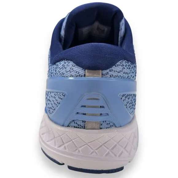 SAUCONY OMNI ISO EVERUN Womens Size 5.5 Grey Blue Running Shoes S10442-1 EUC!