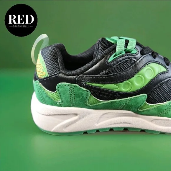 Saucony Retro Shadow Runner Lucky Shamrock Grid Shoes - Men's Size 9