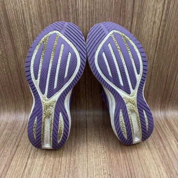 Saucony Triumph 21 Women's Size 8.5 Road Running Shoes Sneakers Grape Indigo