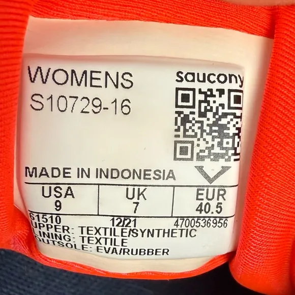 Saucony Women's Ride 15 Running Shoes lightweight PWRRUN EUC