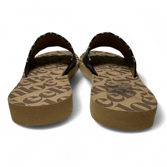 See By Chloe Women's Essie Logo Slide Sandal Sz EU 37 NEW