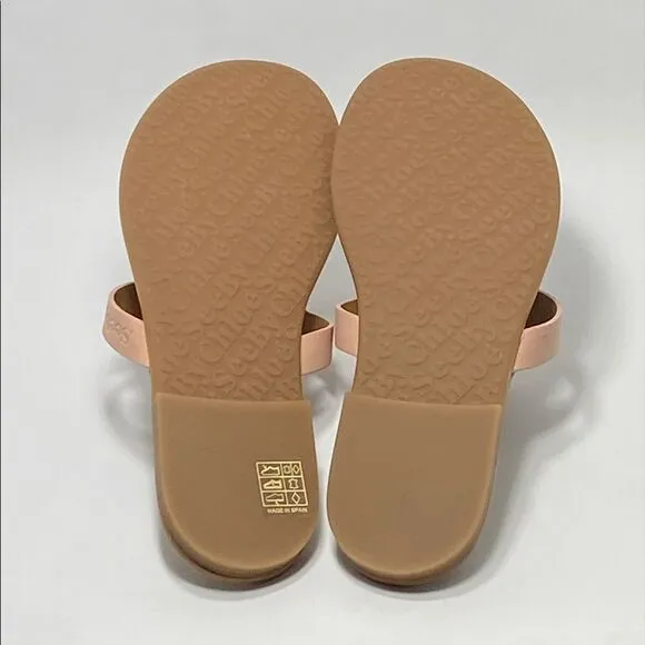 See by Chloé Leather Thong Sandals size 36