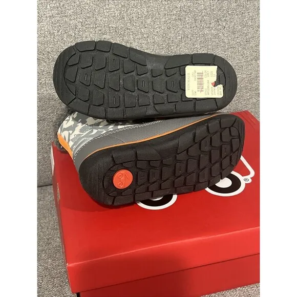 See Kai Run Children's Gilman Waterproof Insulated Boots Size 11 Gray Orange New