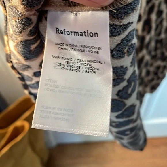 Sexy, beautiful reformation, leopard print corset dress super flattering 4  💕💋💅