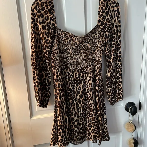 Sexy, beautiful reformation, leopard print corset dress super flattering 4  💕💋💅