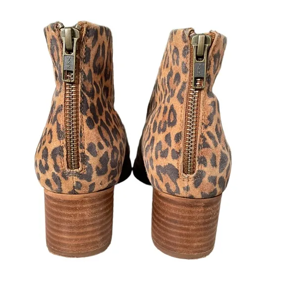 Seychelles Leopard Print Booties