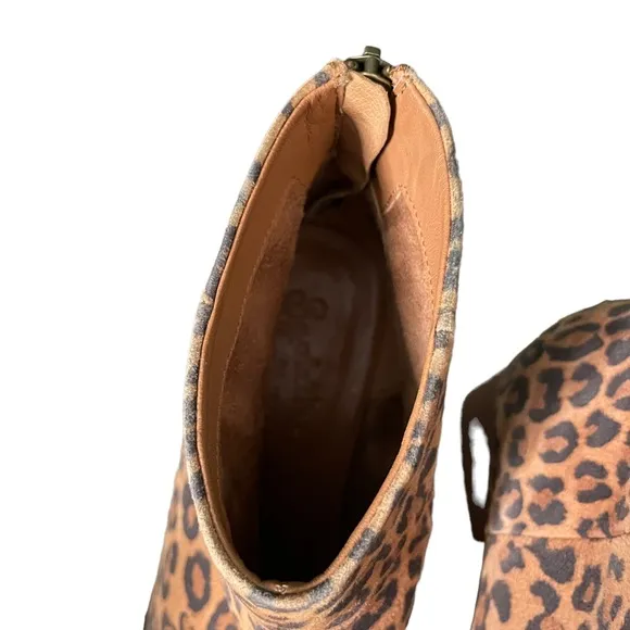 Seychelles Leopard Print Booties