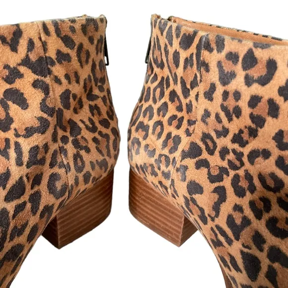 Seychelles Leopard Print Booties
