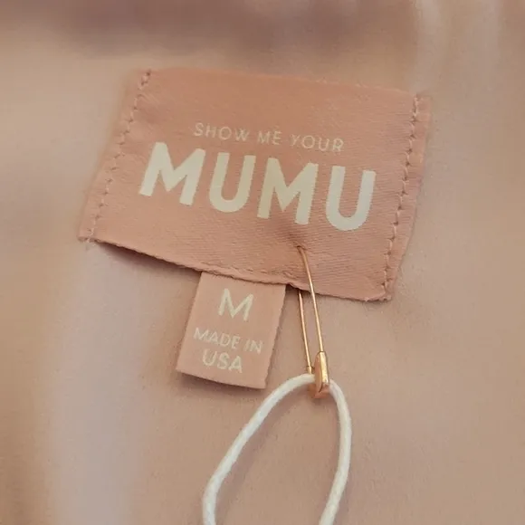 Show Me Your Mumu &quot;The Jess Ruffle Midi Dress&quot; Size M