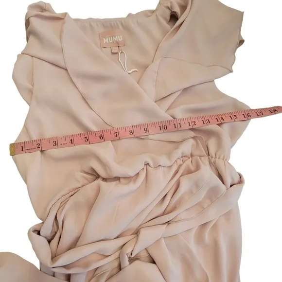Show Me Your Mumu &quot;The Jess Ruffle Midi Dress&quot; Size M
