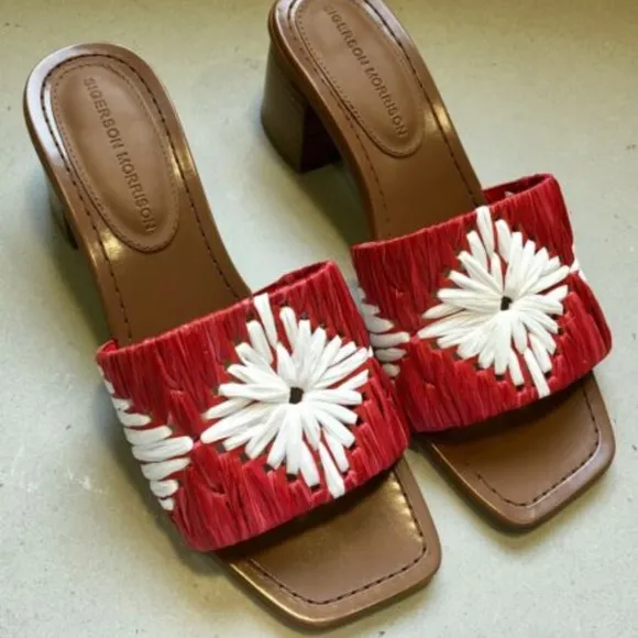 Sigerson Morrison Marnin Heeled Slide Sandals