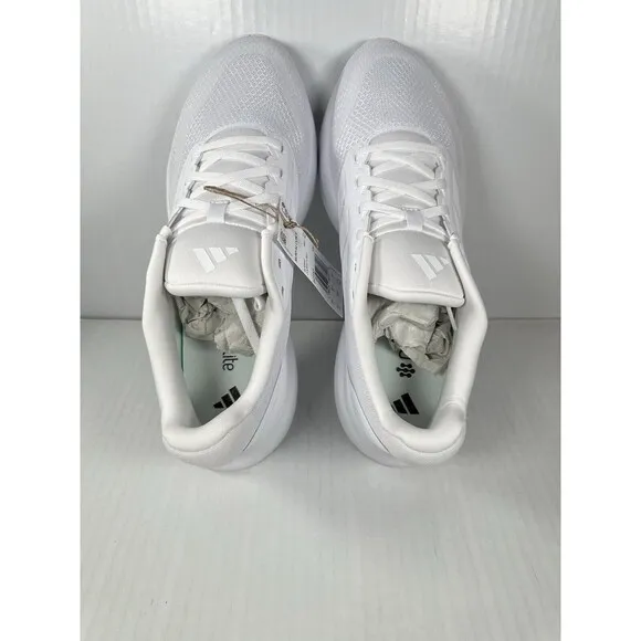 Size 10 Men’s adidas Runfalcon 5 Athletic Running Shoes White IH7757 NEW