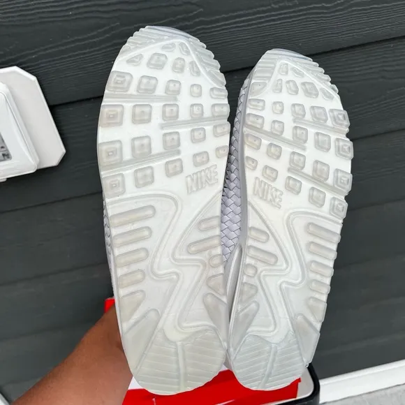 Size 10.5M - Nike Air Max 90 Woven &quot;Light Iron Ore&quot;