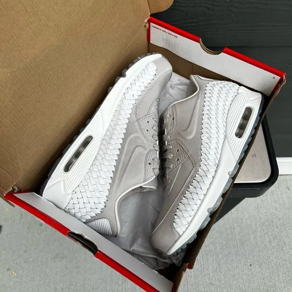 Size 10.5M - Nike Air Max 90 Woven &quot;Light Iron Ore&quot;