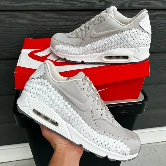 Size 10.5M - Nike Air Max 90 Woven &quot;Light Iron Ore&quot;