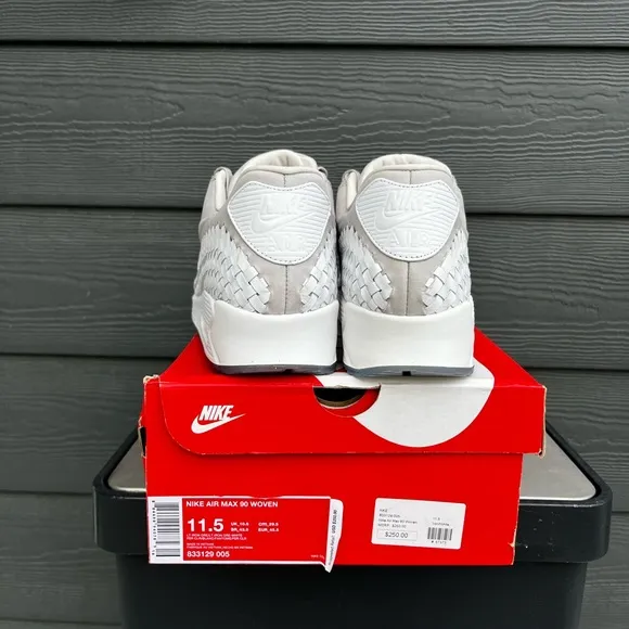 Size 11.5M - Nike Air Max 90 Woven &quot;Light Iron Ore&quot;