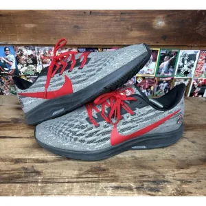 Size 13 - Nike Air Zoom Pegasus 36 Ohio State men’s Running Shoes Sneakers Gray