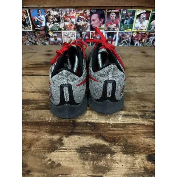 Size 13 - Nike Air Zoom Pegasus 36 Ohio State men’s Running Shoes Sneakers Gray