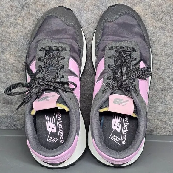 Size 6.5 New Balance 237 Women's Running Shoes Blackto Lilac Cloud‎ WS237YA