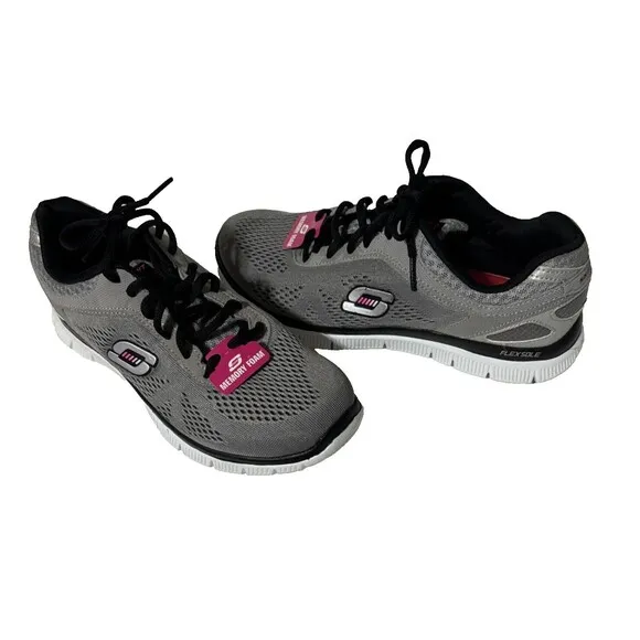 Skechers Womens Size 8.5 Flex Appeal Love Your Style 11728 Running Shoes Sneaker