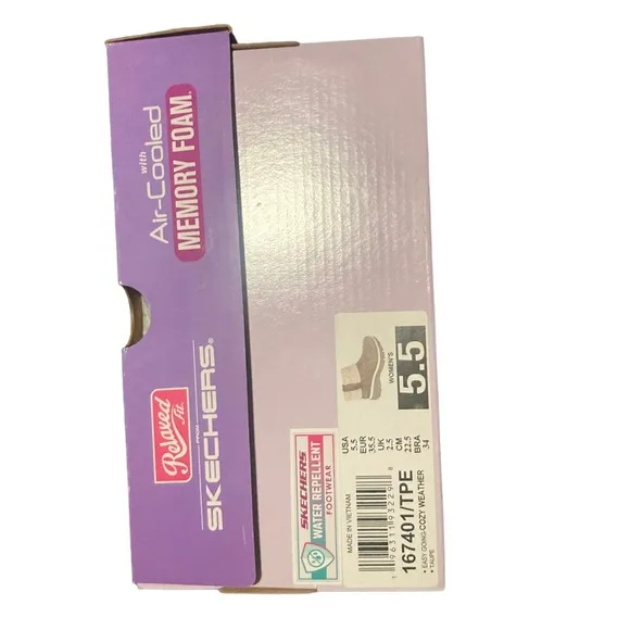 Sketchers boots easy going-cozy weather taupe