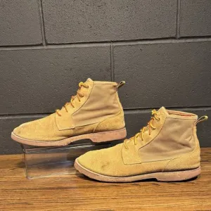 Sorel Caribou Tan Leather Waterproof Combat Boots Men’s 11.5