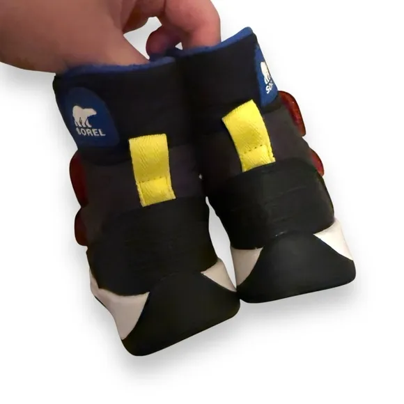 Sorel Children's Whitney II Strap Hook &amp; Loop Snow Boots Sz 8 Toddlers' NEW‎