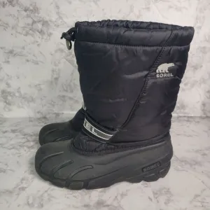 Sorel Glacier Men's Size 7 Insulated Extreme Snow Boots Black Winter Ski